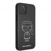 iPhone 12/iPhone 12 Pro Cover Embossed Karl Sort