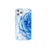 iPhone 12/iPhone 12 Pro Cover Flower Series Blå