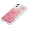 iPhone 12/iPhone 12 Pro Cover Flydende Glitter Rød