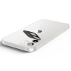 iPhone 12 Mini Kameralinsebeskytter Glas.tR Optik 2-pak Hvid