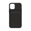 iPhone 12 Mini Cover Kortholder Sort