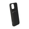 iPhone 12 Mini Cover Kortholder Sort