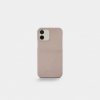 iPhone 12 Mini Skal Leather Backcover Rose