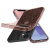 iPhone 12 Mini Cover Liquid Crystal Glitter Rose Quartz