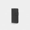 iPhone 12 Pro Max Etui Leather Wallet Aftageligt Cover Sort