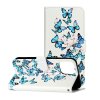 iPhone 12 Pro Max Etui Motiv Blåa Fjärilar