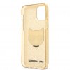 iPhone 12 Pro Max Cover Choupette Glitter Guld