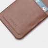 iPhone 12 Pro Max Cover Leather Backcover Brun