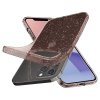 iPhone 12 Pro Max Cover Liquid Crystal Glitter Rose Quartz