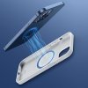 iPhone 12 Pro Max Cover Liquid Silica Gel Magnetic Hvid