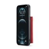 iPhone 12 Pro Max Cover M1 Series Aftageligt Kortholder Rød