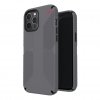 iPhone 12 Pro Max Cover Presidio2 Grip Graphite Grey/Graphite Grey/Bold Red