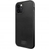 iPhone 12 Pro Max Cover Robust Case Real Leather Sort