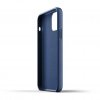 iPhone 12/iPhone 12 Pro Skal Äkta Läder Kortficka Monaco Blue