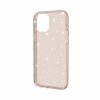 iPhone 12 Mini Cover Glitter Transparent Guld