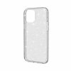 iPhone 12 Mini Cover Glitter Transparent Sølv