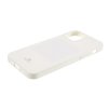 iPhone 12 Mini Cover Jelly Glitter Hvid