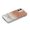iPhone 12 Mini Cover Marmor Guld Glitter Hvid