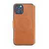 iPhone 12/iPhone 12 Pro Etui Udfoldelig Kortholder Brun