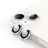 iPhone 13/iPhone 13 Mini Kameralinsebeskytter Hærdet Glas Silver