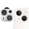 iPhone 13/iPhone 13 Mini Kameralinsebeskytter Rhinestone Sølv