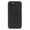 iPhone 13 Mini Cover Leather Cover Sort