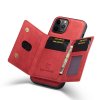 iPhone 13 Mini Cover M2 Series Aftageligt Kortholder Rød