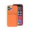 iPhone 13 Pro Max Cover Kortholder Orange