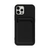 iPhone 13 Pro Max Cover Kortholder Sort