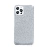 iPhone 13 Pro Max Cover Glitter Sølv