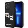 iPhone 13 Pro Max Cover Karl & Choupette 3D Sort
