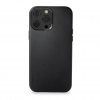 iPhone 13 Pro Max Cover Leather Backcover Sort