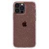 iPhone 13 Pro Max Cover Liquid Crystal Glitter Rose Quartz