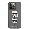 iPhone 13 Pro Max Cover Saffiano Sølv