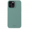 iPhone 13 Pro Max Cover Silikone Moss Green