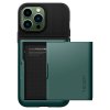 iPhone 13 Pro Max Cover Slim Armor CS Midnight Green