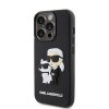 iPhone 13 Pro Cover 3D Rubber Karl & Choupette Sort