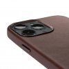 iPhone 13 Pro Cover Leather Backcover Chocolate Brown