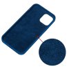 iPhone 13 Pro Cover Liquid Silicone Blå
