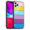 iPhone 13 Pro Cover Rainbow Series Blå