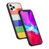 iPhone 13 Pro Cover Rainbow Series Gul