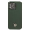 iPhone 13 Pro Cover Silicone Metal Logo 4G Grøn