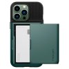 iPhone 13 Pro Cover Slim Armor CS Midnight Green