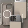 iPhone 13 Pro Cover Split Silicone MagSafe Stone Beige