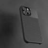 iPhone 13 Pro Cover Split Wood Fibre MagSafe Carbon Black