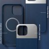 iPhone 13 Pro Cover Split Wood Fibre MagSafe Ink Blue