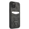 iPhone 13 Cover Double Cardslot Metal Triangle Sort