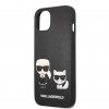 iPhone 13 Cover Karl & Choupette Embossed Sort