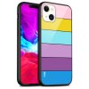 iPhone 13 Cover Rainbow Series Blå