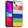 iPhone 13 Cover Rainbow Series Gul